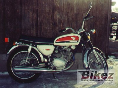 1973 honda cb 100 photo